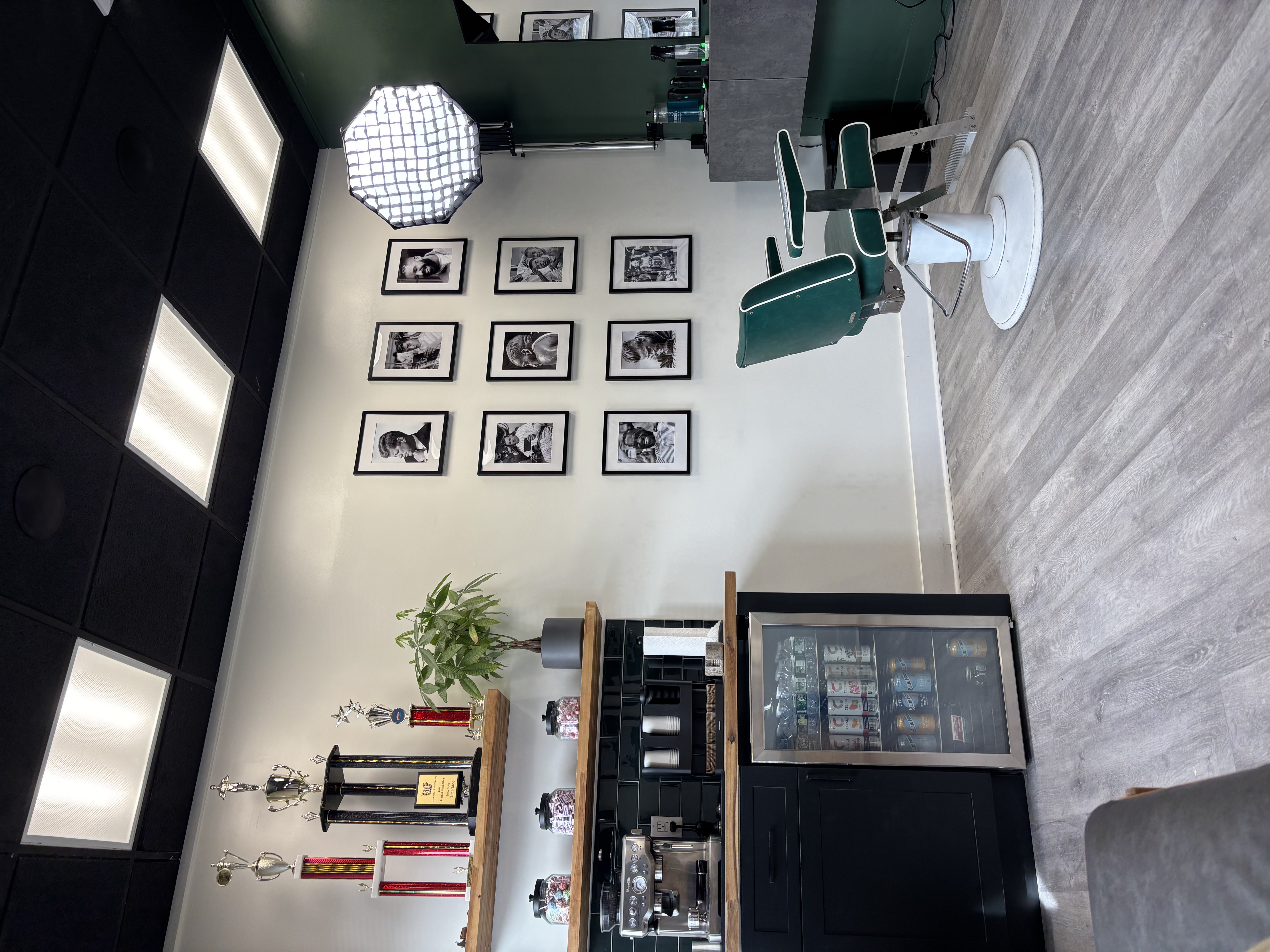 The portrait wall inside Journeymen